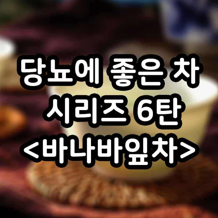 바나바잎차 당뇨에 좋은 차 썸네일
